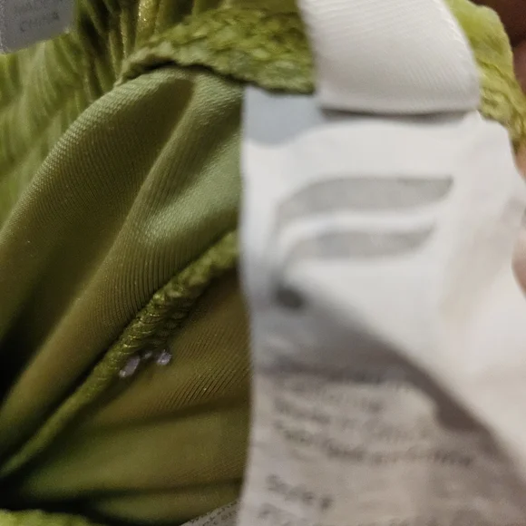 Fabletics Lime Green Velour Track Pants & Top Set - Picture 6 of 7